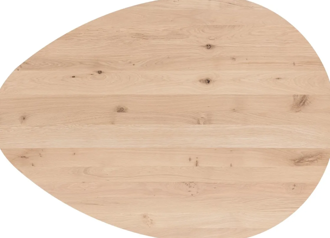 XOOON COSENZA bartafel 160 x 115 cm (h: 92 cm) - naturel eiken^ Bartafels|Tafelconfigurator