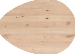 XOOON COSENZA eetkamertafel 160 x 115 cm - naturel eiken^ Eettafels|Tafelconfigurator