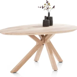 XOOON COSENZA eetkamertafel 160 x 115 cm - naturel eiken^ Eettafels|Tafelconfigurator