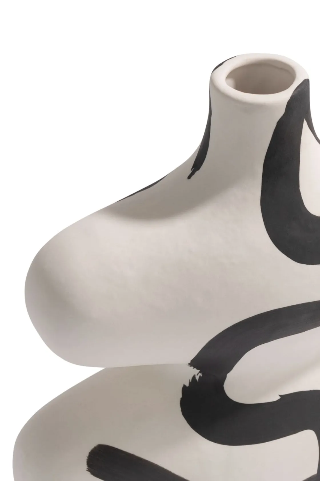 XOOON Curvy vaas H26cm in kleur Multi Color shop je bij COCOmaison^ Woonaccessoires