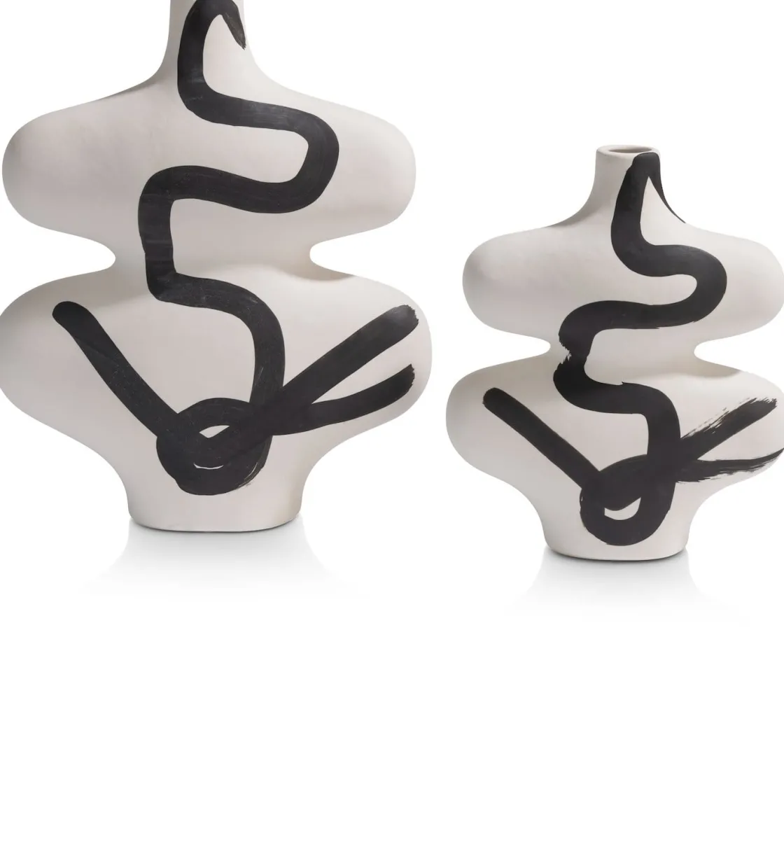 XOOON Curvy vaas H26cm in kleur Multi Color shop je bij COCOmaison^ Woonaccessoires