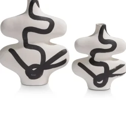 XOOON Curvy vaas H35cm in kleur Multi Color shop je bij COCOmaison^ Woonaccessoires