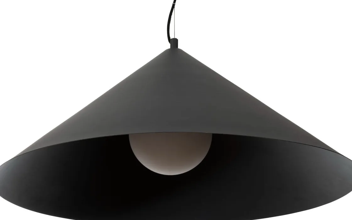 XOOON Daan Hanglamp (1*E27) in de kleur Zwart - COCOmaison^ Hanglampen