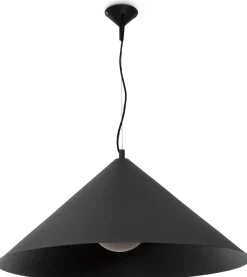 XOOON Daan Hanglamp (1*E27) in de kleur Zwart - COCOmaison^ Hanglampen