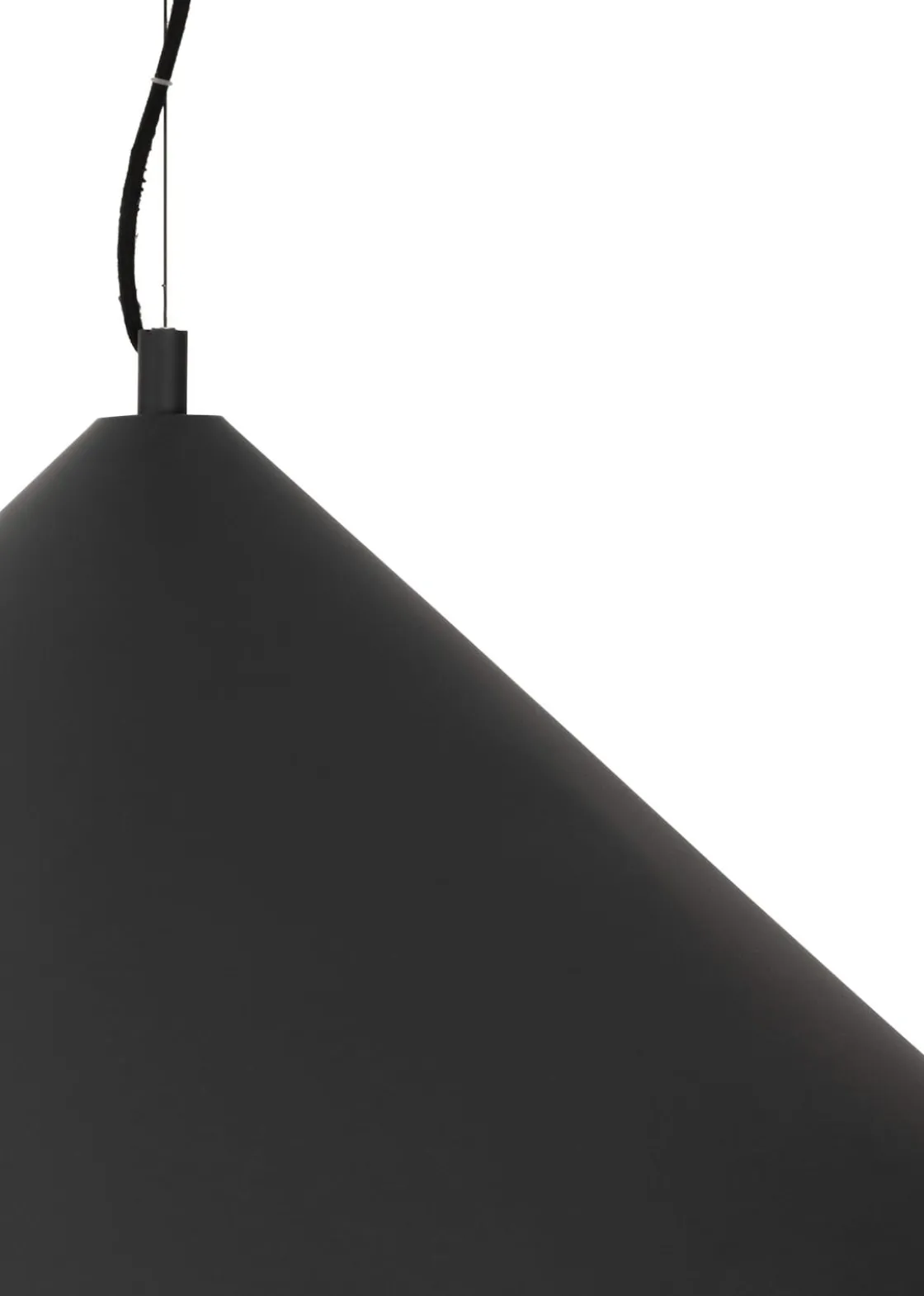 XOOON Daan Hanglamp (1*E27) in de kleur Zwart - COCOmaison^ Hanglampen