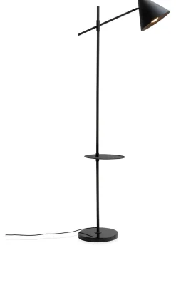 XOOON Daan vloerlamp (1*G9) in de kleur Zwart - COCOmaison^ Vloerlampen