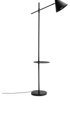 XOOON Daan vloerlamp (1*G9) in de kleur Zwart - COCOmaison^ Vloerlampen
