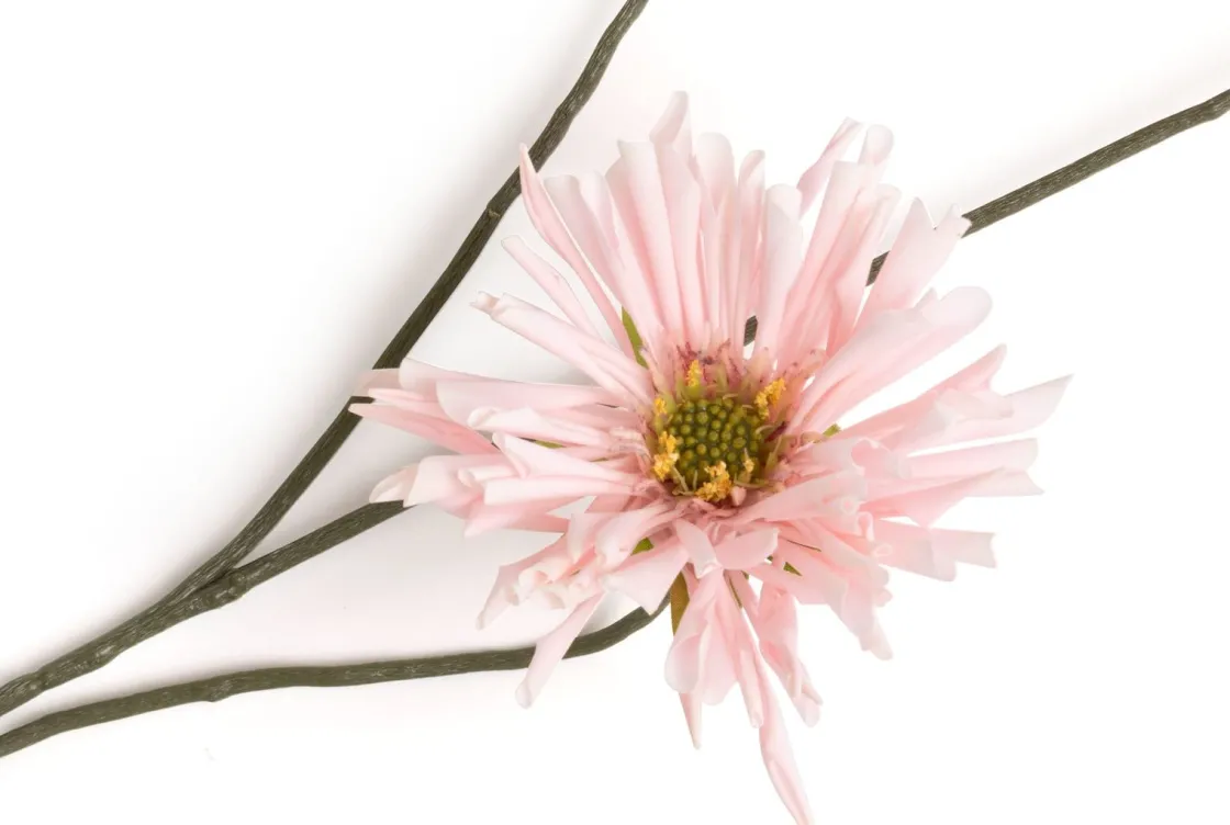XOOON Dahlia Spider Spray kunstbloem (H75cm) in de kleur roze^ Woonaccessoires