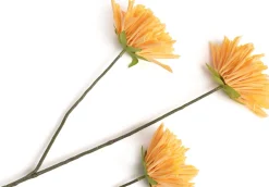 XOOON Dahlia Spider Spray kunstbloem (H75cm) in de kleur Oranje^ Woonaccessoires