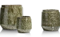 XOOON Dalila pot H36cm in de kleur Groen - COCOmaison^ Woonaccessoires