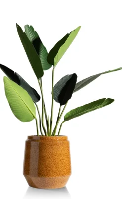 XOOON Dalila pot H28cm in de kleur Bruin - COCOmaison^ Woonaccessoires