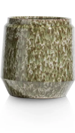 XOOON Dalila pot H28cm in de kleur Groen - COCOmaison^ Woonaccessoires