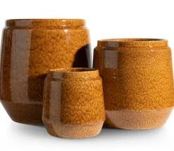 XOOON Dalila pot H36cm in de kleur Bruin - COCOmaison^ Woonaccessoires