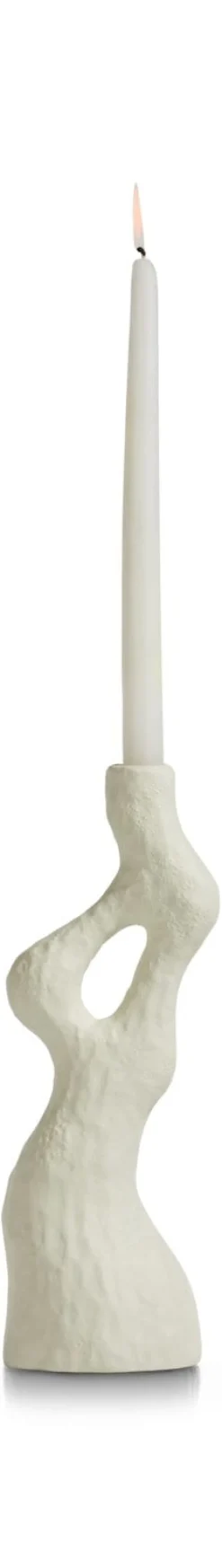 XOOON Debra abstracte vaas creme wit H32cm - COCOmaison^ Woonaccessoires