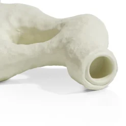 XOOON Debra abstracte vaas creme wit H32cm - COCOmaison^ Woonaccessoires