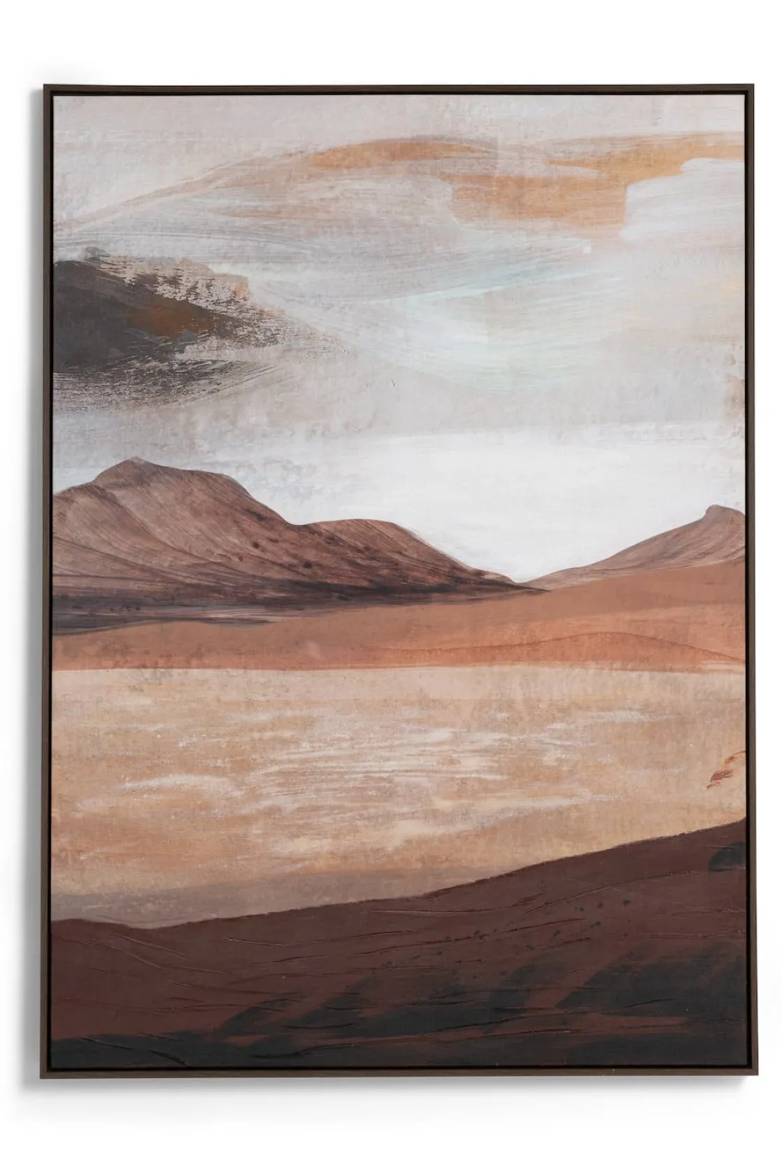 XOOON Desert schilderij 100x140cm in kleur Bruin shop je bij COCOmaison^ Wanddecoraties|Woonaccessoires