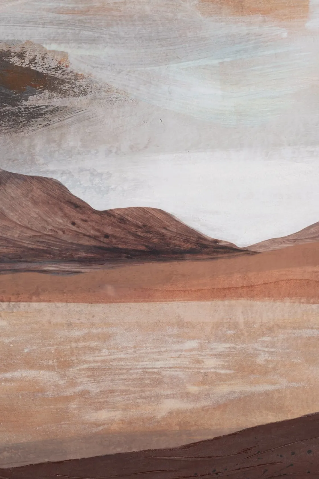 XOOON Desert schilderij 100x140cm in kleur Bruin shop je bij COCOmaison^ Wanddecoraties|Woonaccessoires