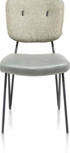 XOOON Design eetkamerstoel "JUNE" - Groen -^ Eetkamerstoelen