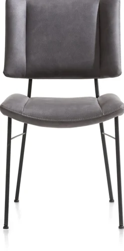 XOOON Design eetkamerstoel "TATUM" - Antraciet -^ Eetkamerstoelen