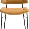 XOOON Design eetkamerstoel "TATUM" - Okergeel -^ Eetkamerstoelen