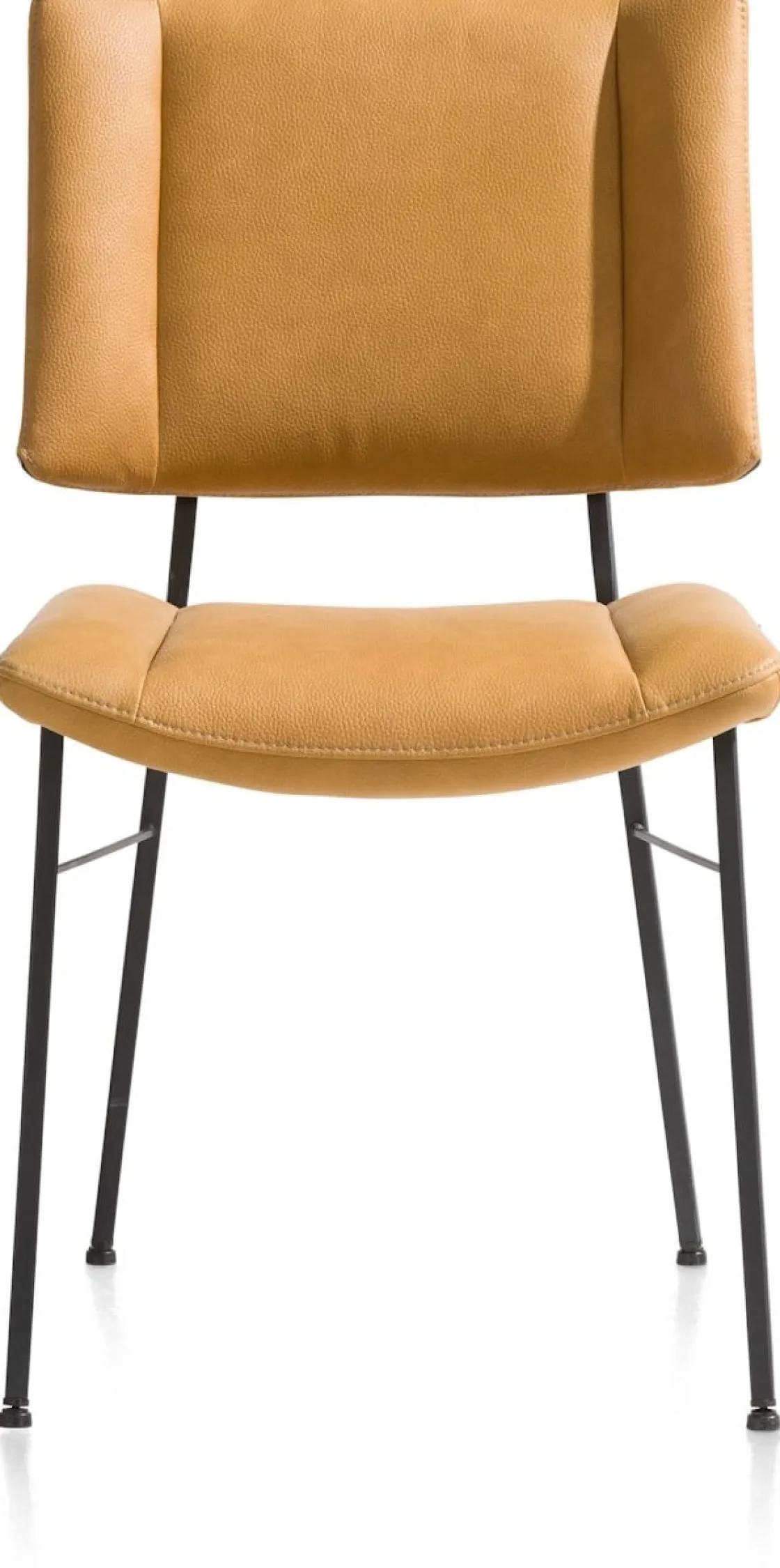 XOOON Design eetkamerstoel "TATUM" - Okergeel -^ Eetkamerstoelen