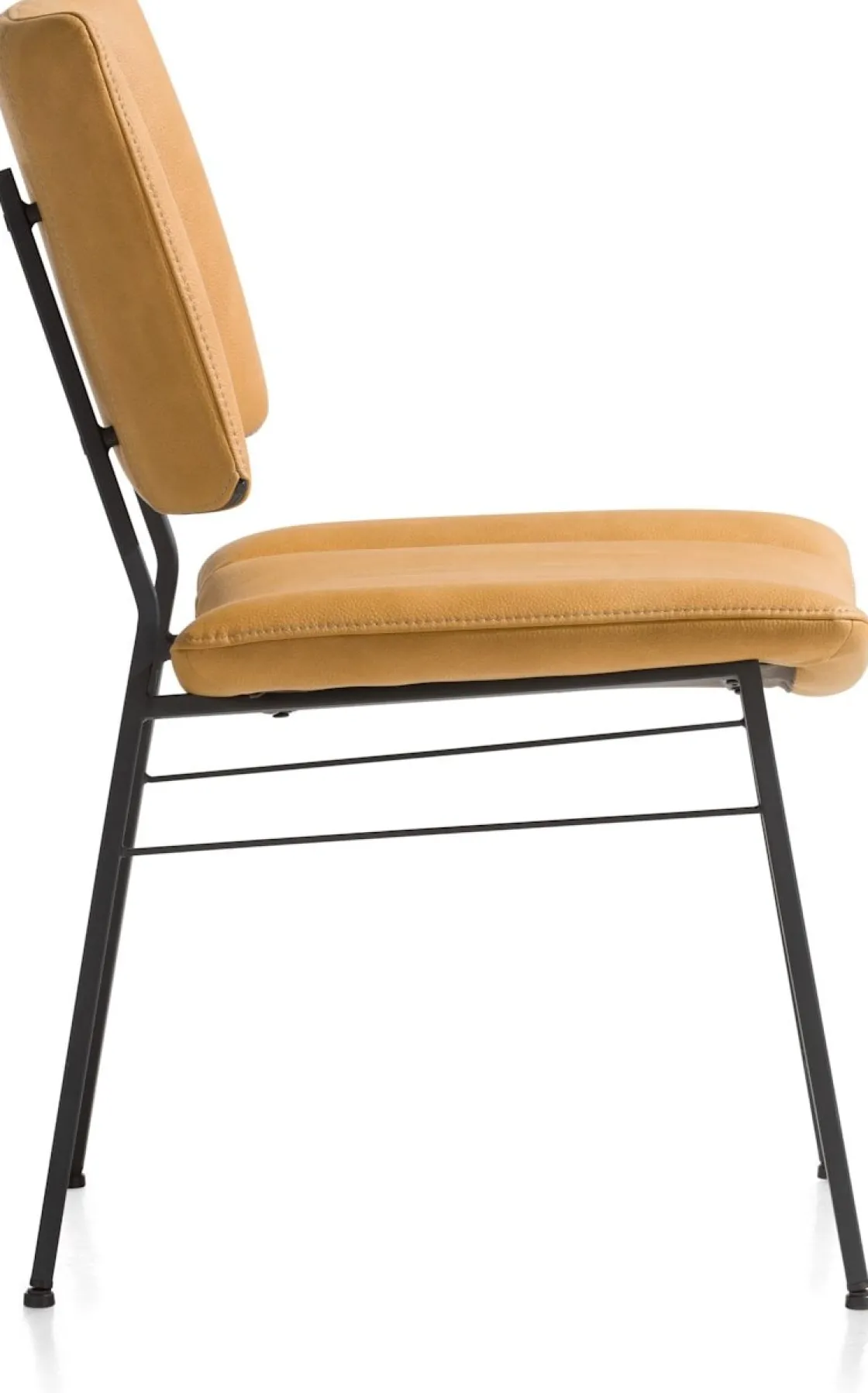 XOOON Design eetkamerstoel "TATUM" - Okergeel -^ Eetkamerstoelen