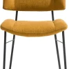 XOOON Design eetkamerstoel "TATUM" - Okergeel -^ Eetkamerstoelen