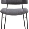 XOOON Design eetkamerstoel "TATUM" - Antraciet -^ Eetkamerstoelen