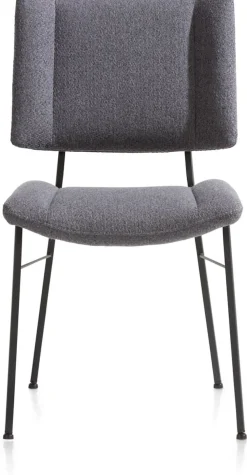 XOOON Design eetkamerstoel "TATUM" - Antraciet -^ Eetkamerstoelen