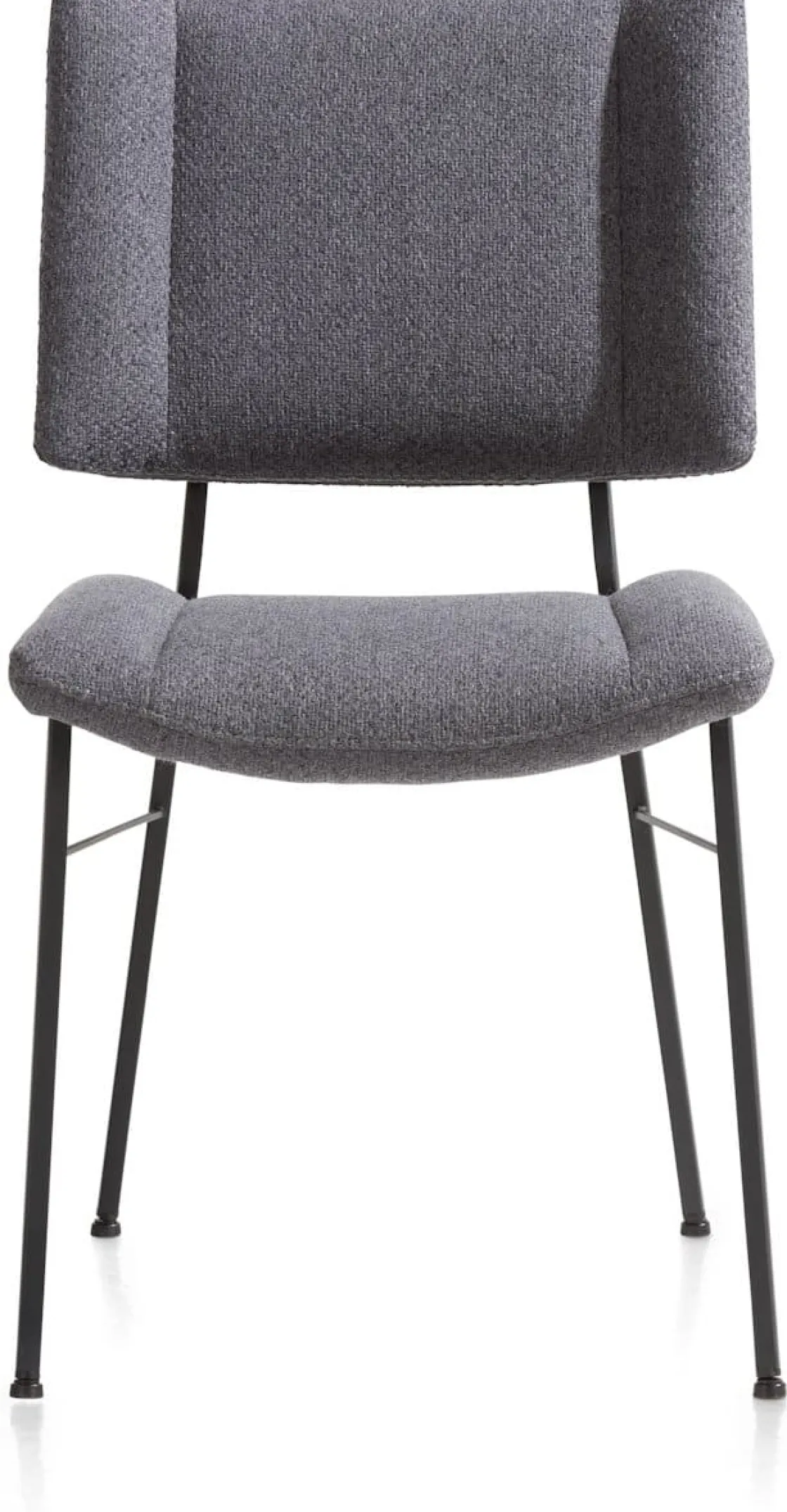 XOOON Design eetkamerstoel "TATUM" - Antraciet -^ Eetkamerstoelen