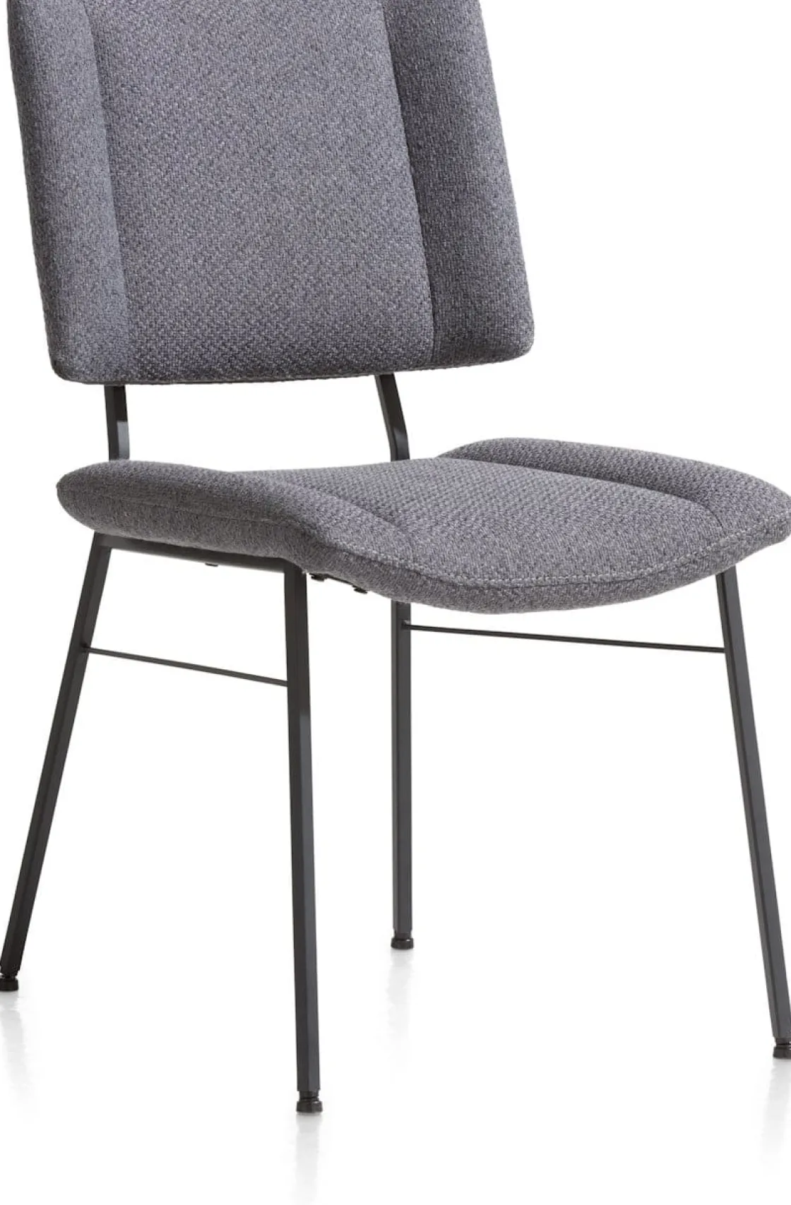 XOOON Design eetkamerstoel "TATUM" - Antraciet -^ Eetkamerstoelen