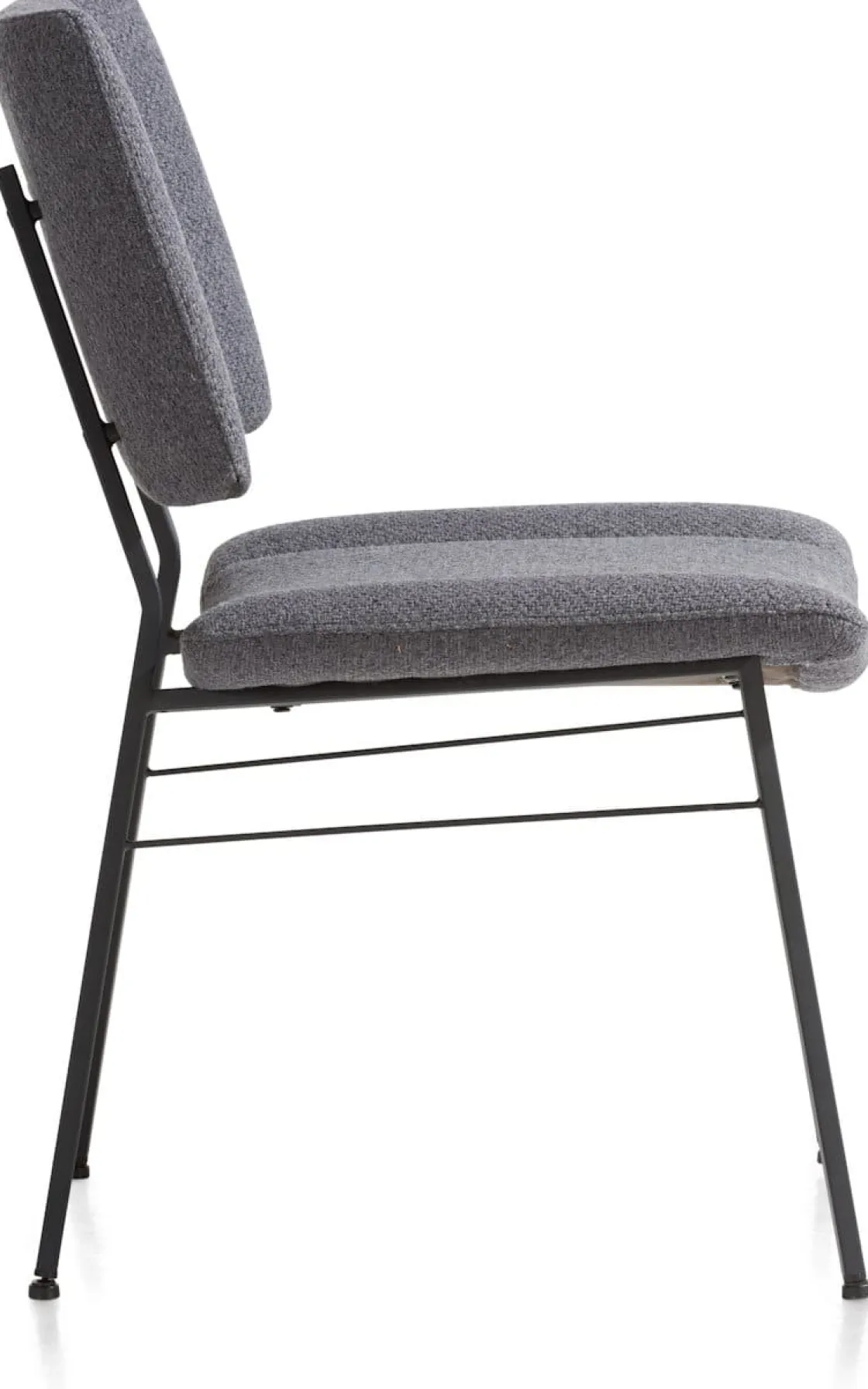 XOOON Design eetkamerstoel "TATUM" - Antraciet -^ Eetkamerstoelen