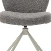 XOOON Eetkamerstoel Jaxon (draaibaar) in de kleur Lever -^ Eetkamerstoelen