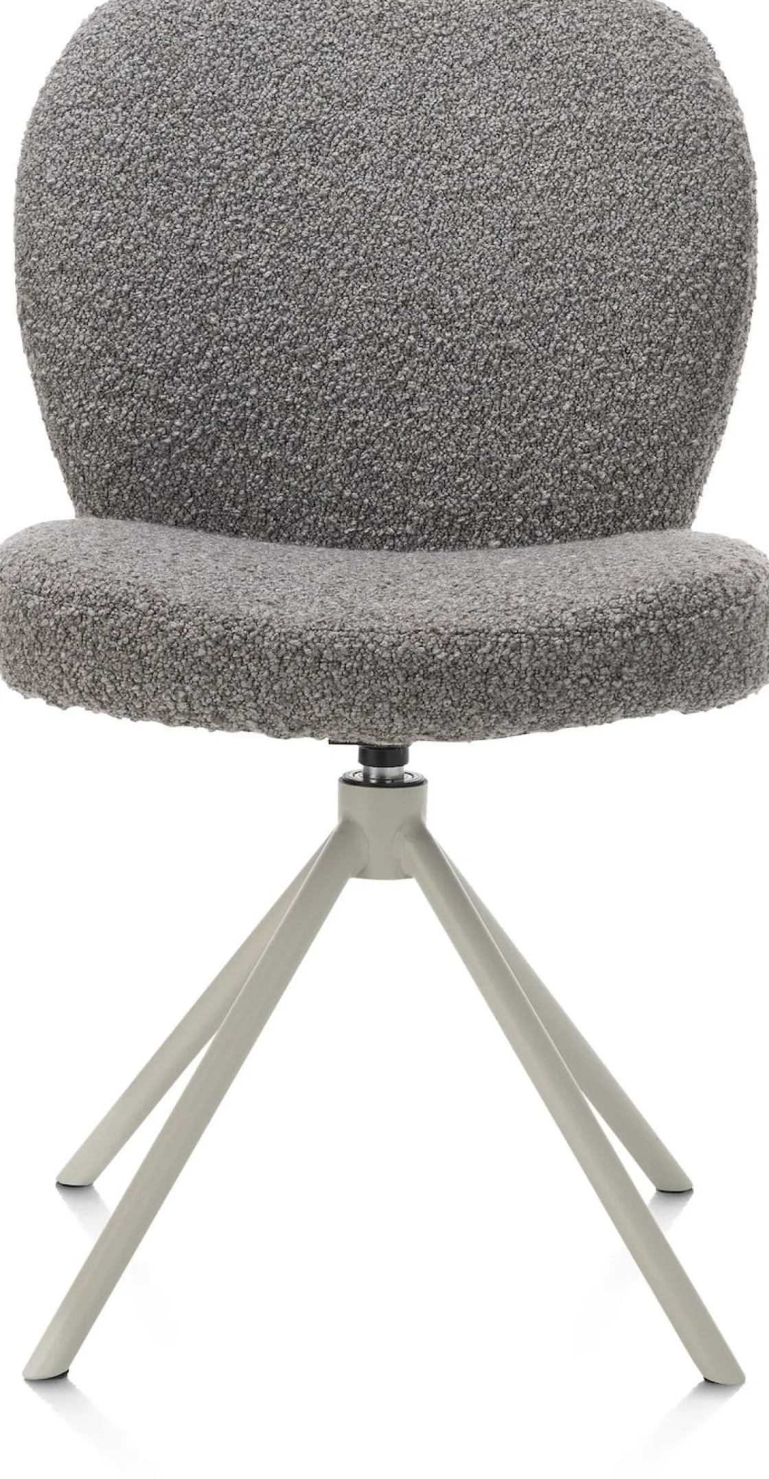 XOOON Eetkamerstoel Jaxon (draaibaar) in de kleur Lever -^ Eetkamerstoelen