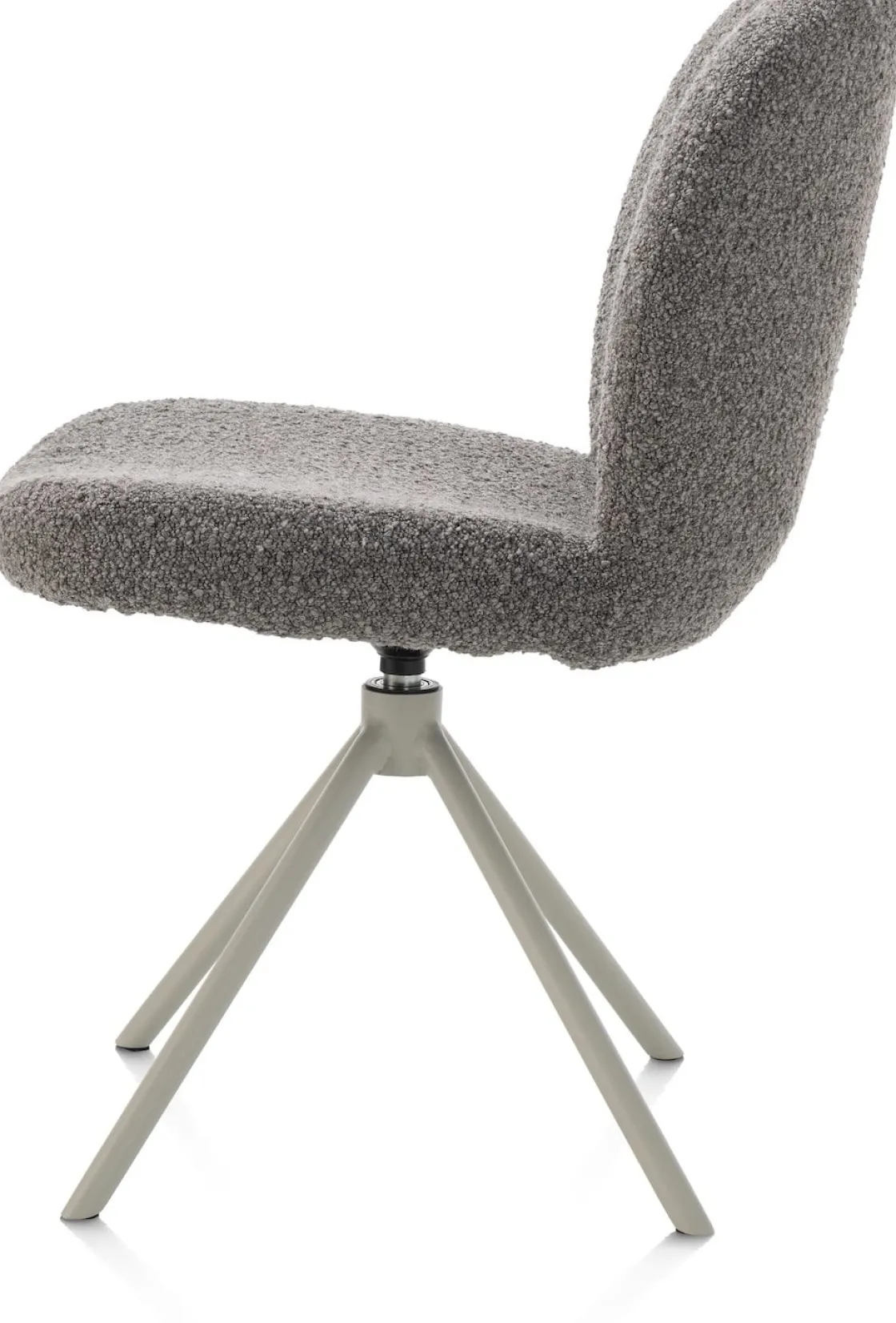 XOOON Eetkamerstoel Jaxon (draaibaar) in de kleur Lever -^ Eetkamerstoelen