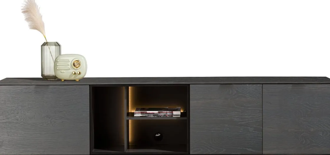 XOOON ELEMENTS box is een zwevend dressoir - 210 cm -^ Tv-Meubelen|Wandmeubels