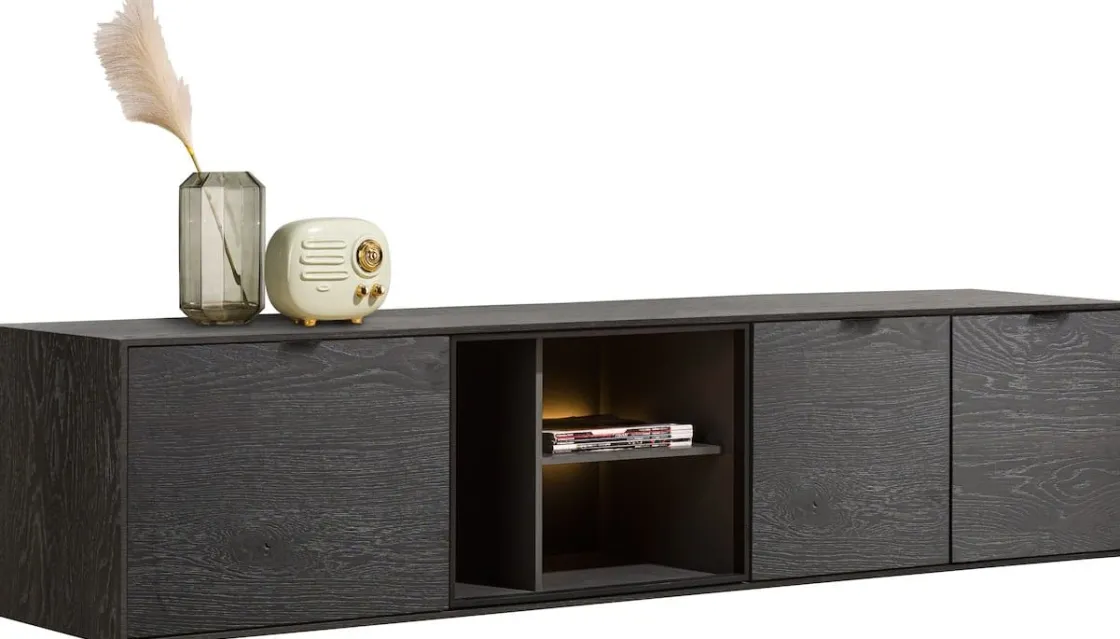 XOOON ELEMENTS box is een zwevend dressoir - 210 cm -^ Tv-Meubelen|Wandmeubels