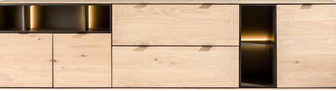 XOOON ELEMENTS dressoir - 240 cm - : Betaalbaar design^ Dressoirs