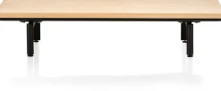 XOOON ELEMENTS platform 100 cm. incl. 2 metalen poten - 100 cm^ Tv-Meubelen