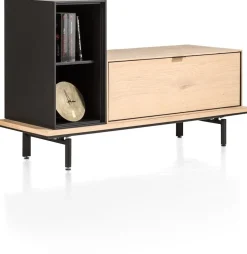 XOOON ELEMENTS platform 100 cm. incl. 2 metalen poten - 100 cm^ Tv-Meubelen