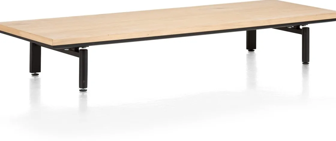 XOOON ELEMENTS platform 130 cm. incl. 2 metalen poten - 130 cm^ Tv-Meubelen