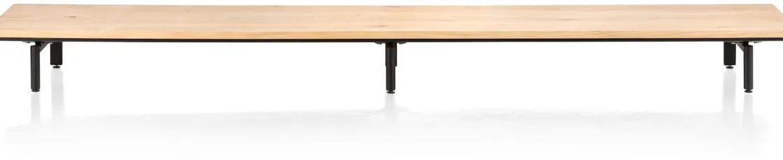 XOOON ELEMENTS platform 250 cm. incl. 3 metalen poten - 250 cm^ Tv-Meubelen