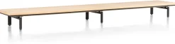 XOOON ELEMENTS platform 250 cm. incl. 3 metalen poten - 250 cm^ Tv-Meubelen