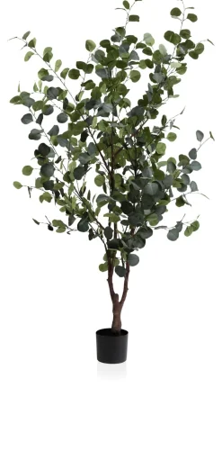 XOOON Eucalyptus Tree kunstplant (H180cm) in de kleur Groen^ Woonaccessoires