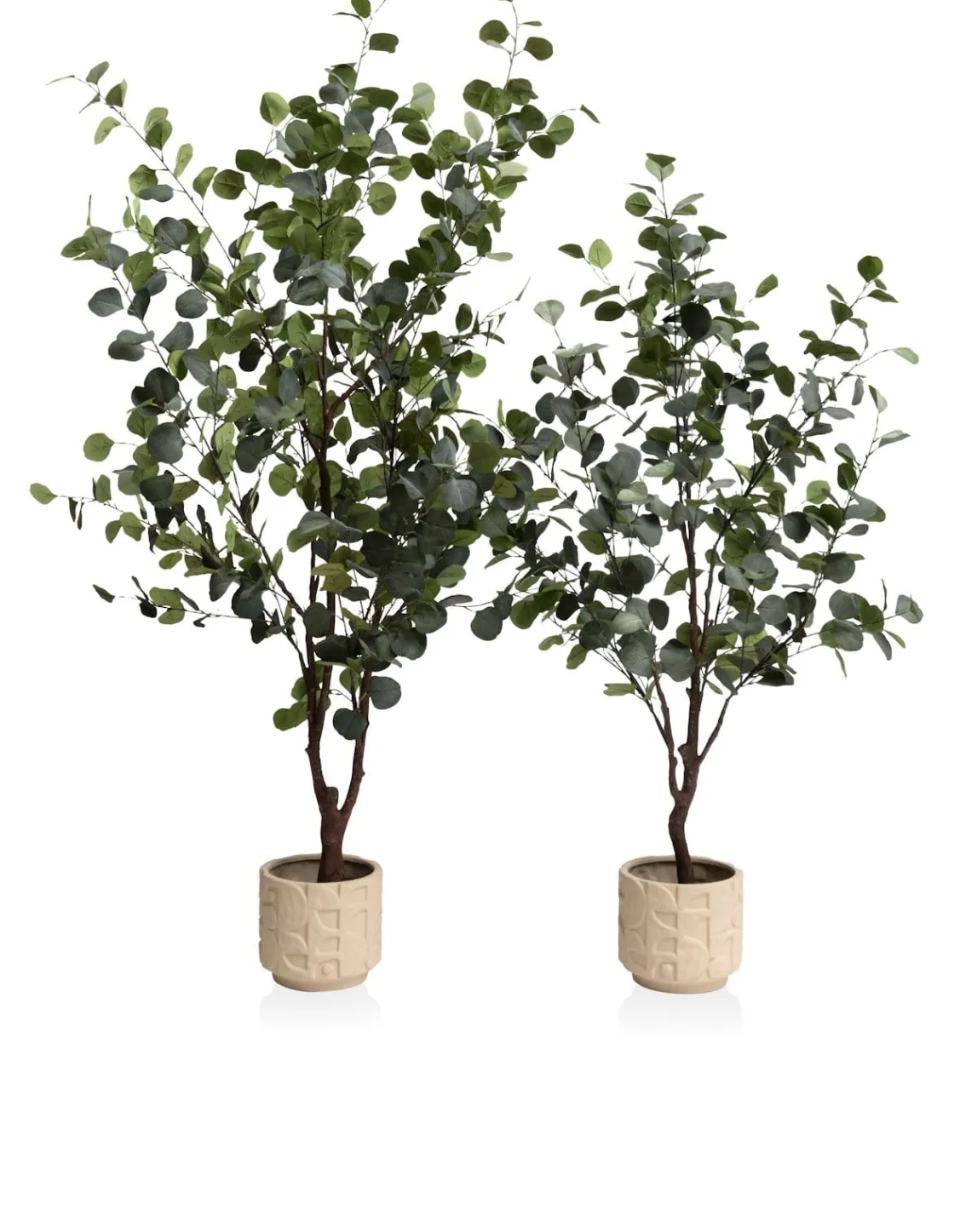 XOOON Eucalyptus Tree kunstplant (H180cm) in de kleur Groen^ Woonaccessoires