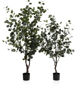 XOOON Eucalyptus Tree kunstplant (H140cm) in de kleur Groen^ Woonaccessoires