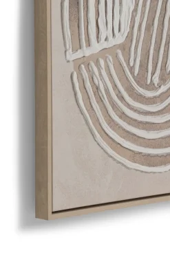XOOON Fae schilderij 80x120cm in kleur Crème shop je bij COCOmaison^ Wanddecoraties|Woonaccessoires