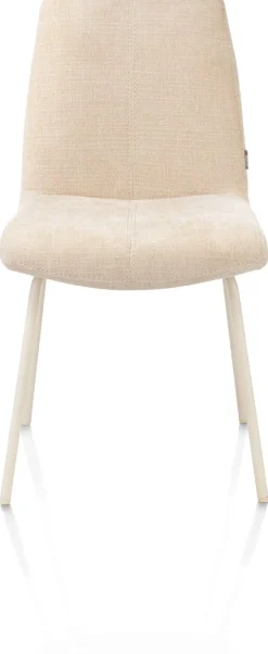 XOOON Filipo eetkamerstoel in de kleur Crème -^ Eetkamerstoelen