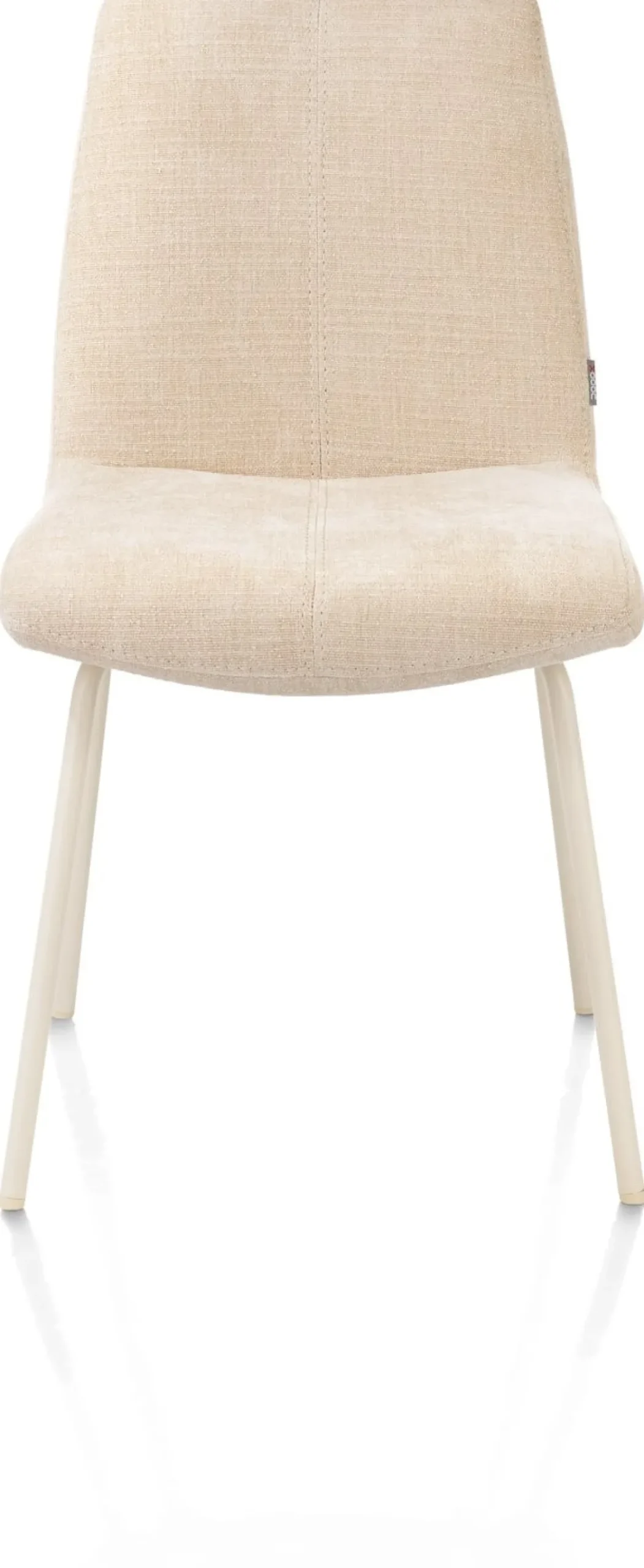 XOOON Filipo eetkamerstoel in de kleur Crème -^ Eetkamerstoelen