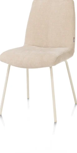 XOOON Filipo eetkamerstoel in de kleur Crème -^ Eetkamerstoelen